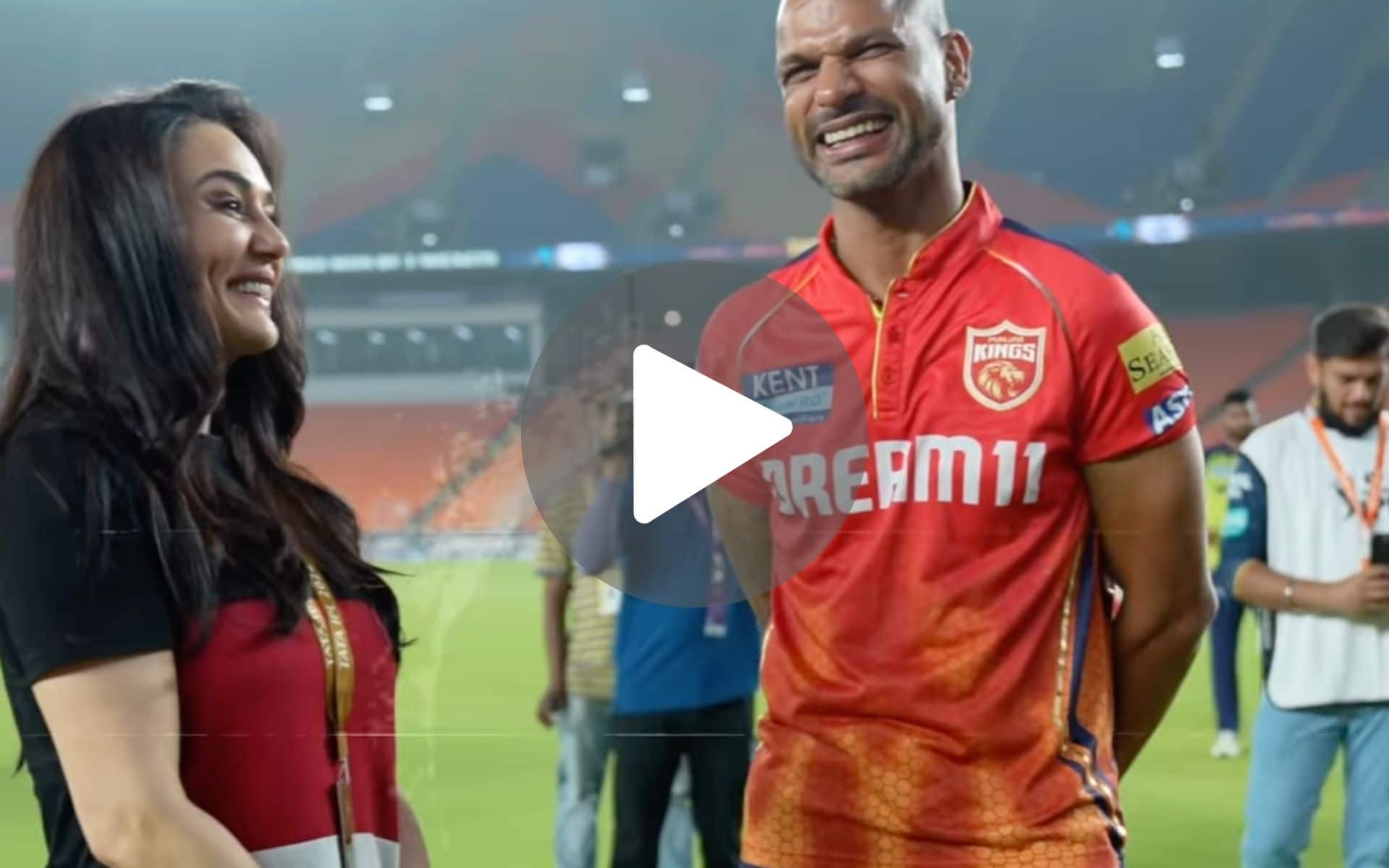 [Watch] Punjab Kings Express Love For Shikhar Dhawan With Dhoni-Esque Retirement Post 